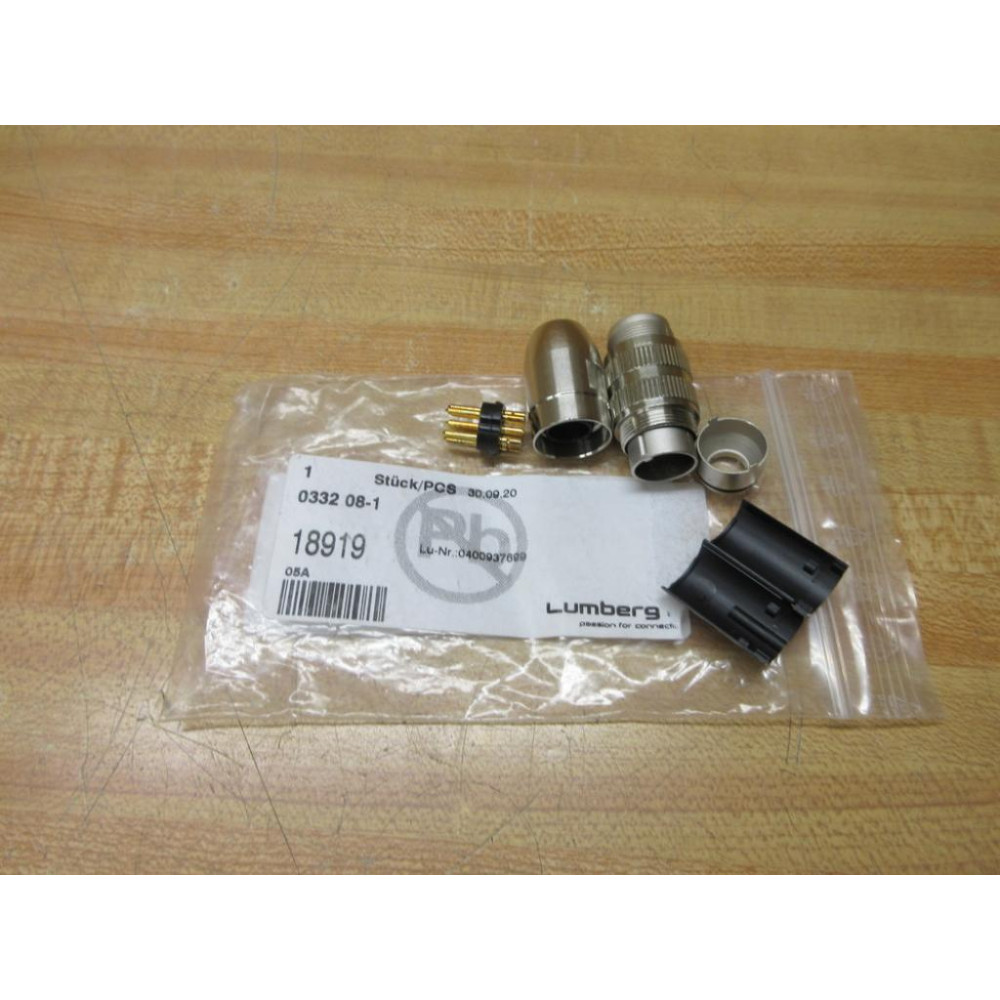 Lumber Automation 0332 08-1 Belden Male Connector 0332081