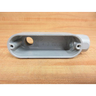 O-ZGedney 0ZGC17 Conduit - New No Box