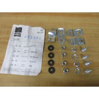 Rittal 1590.000 Mounting Brackets 032301 (Pack of 8)