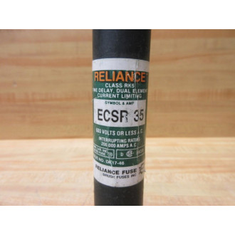 Reliance ECSR-35 ABB Brush Fuse ECSR35 - New No Box