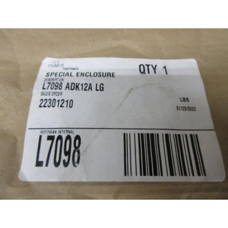 nVent Hoffman L7098 Bracket