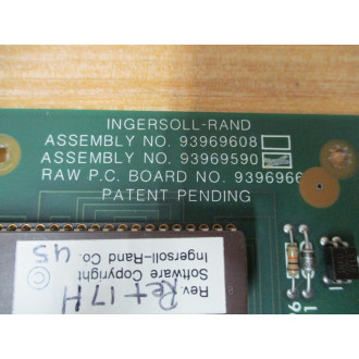 Ingersoll-Rand 93969590 Circuit Board - Used