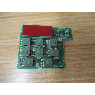 Yaskawa YB-037-101 Keypad Board YB037101 - Used