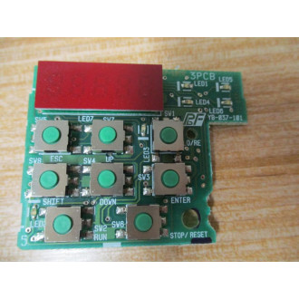 Yaskawa YB-037-101 Keypad Board YB037101 - Used