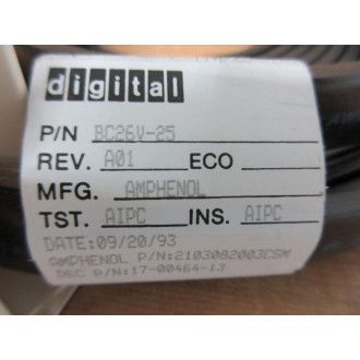 Digital BC26V-25 SDI Interface Cable BC26V25