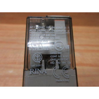 Allen Bradley 700-HA33A1-4-120V AC Relay 700-HA33A1-4-120VAC Series D - Used