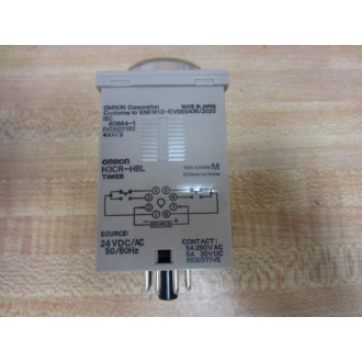 Omron H3CR-H8L Timer Range 0.5-12Min 24VACAC