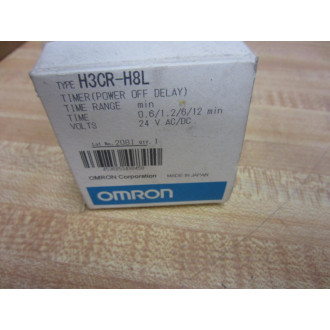 Omron H3CR-H8L Timer Range 0.5-12Min 24VACAC