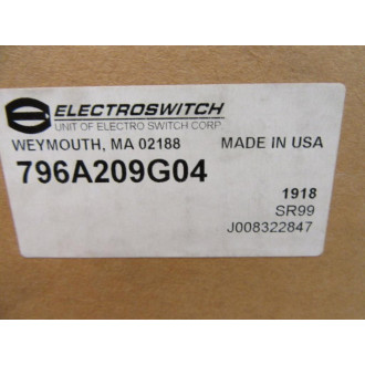 Electroswitch 796A209G04 Rotary Switch