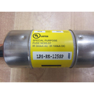 Buss LPS-RK-125SP Bussmann Fuse Cross Ref 4XF81