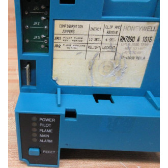 Honeywell RM7890A-1015 Burner Control RM7890A1015 WO CoverDisplay - Used