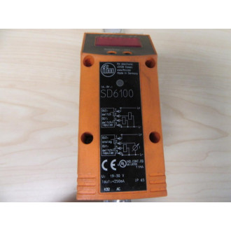 Efector IFM SDR12DGXFPKGUS-100-SD6100 Flow Monitor - Used