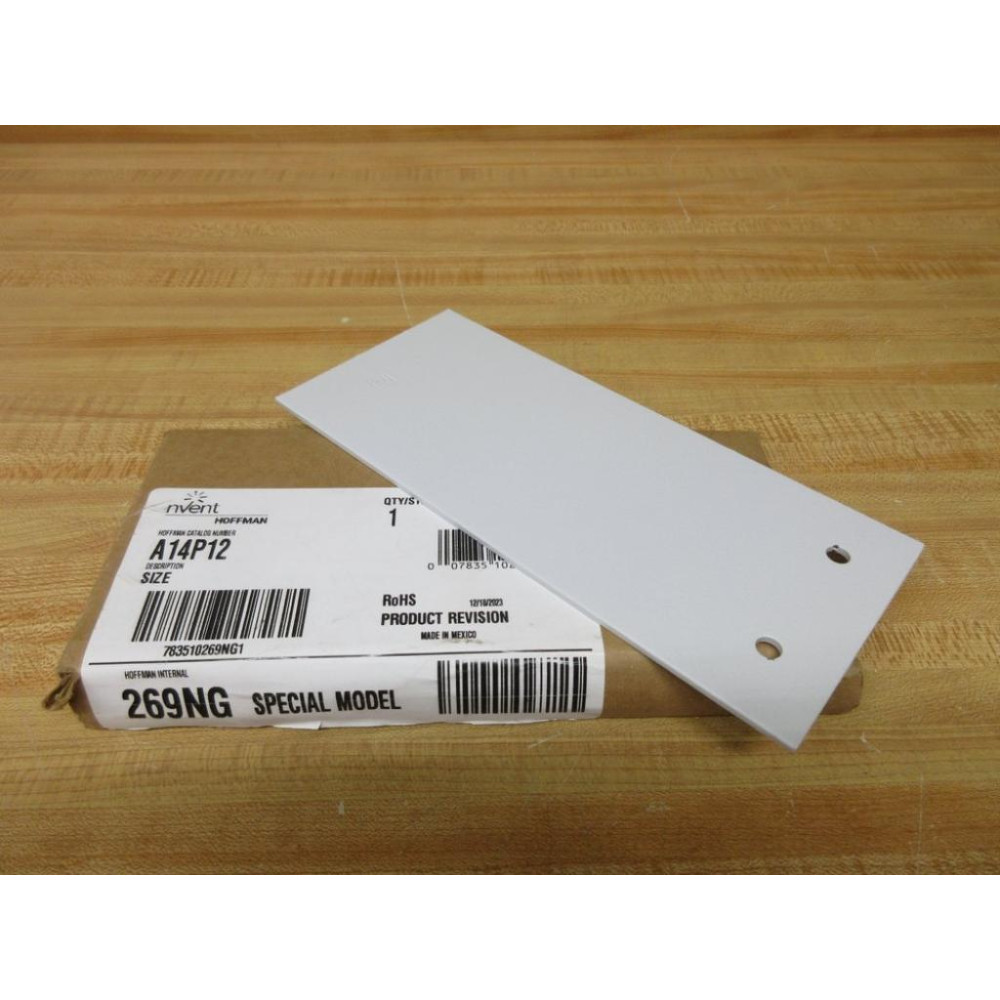 Hoffman A14P12  269NG Junction Box Panel A14P12269NG