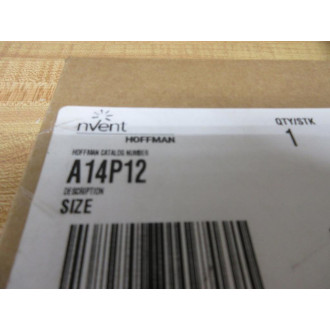Hoffman A14P12  269NG Junction Box Panel A14P12269NG