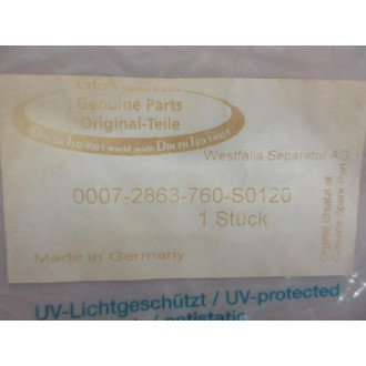 GEA 0007-2863-760-S0120 Gasket 00072863760S0120