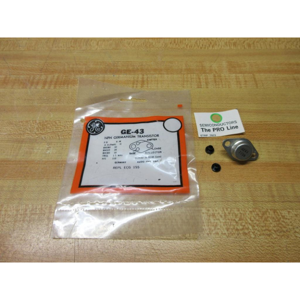 General Electric GE-43 Transistor 7728