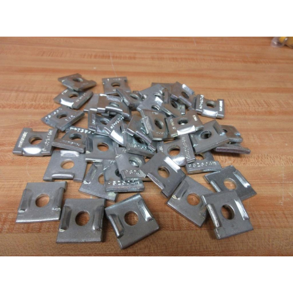 Powerstrut PS2504-12 Guided Square Washer PS250412 (Pack of 40) - New No Box