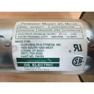 General Signal B4CPM-077T Drive Motor B4CPM077T - Used