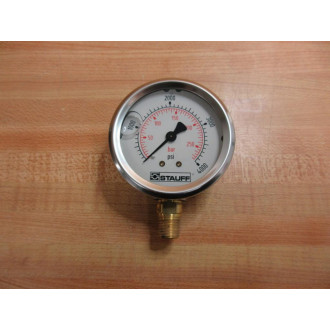 Stauff AF B1 AB Gauge  AFB1AB PSI 0-4000