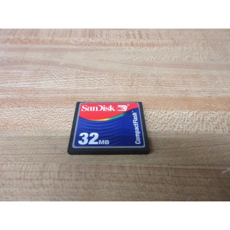 SanDisk SDCFB-32MB Compact Flash Memory Card SDCFB32MB - Used
