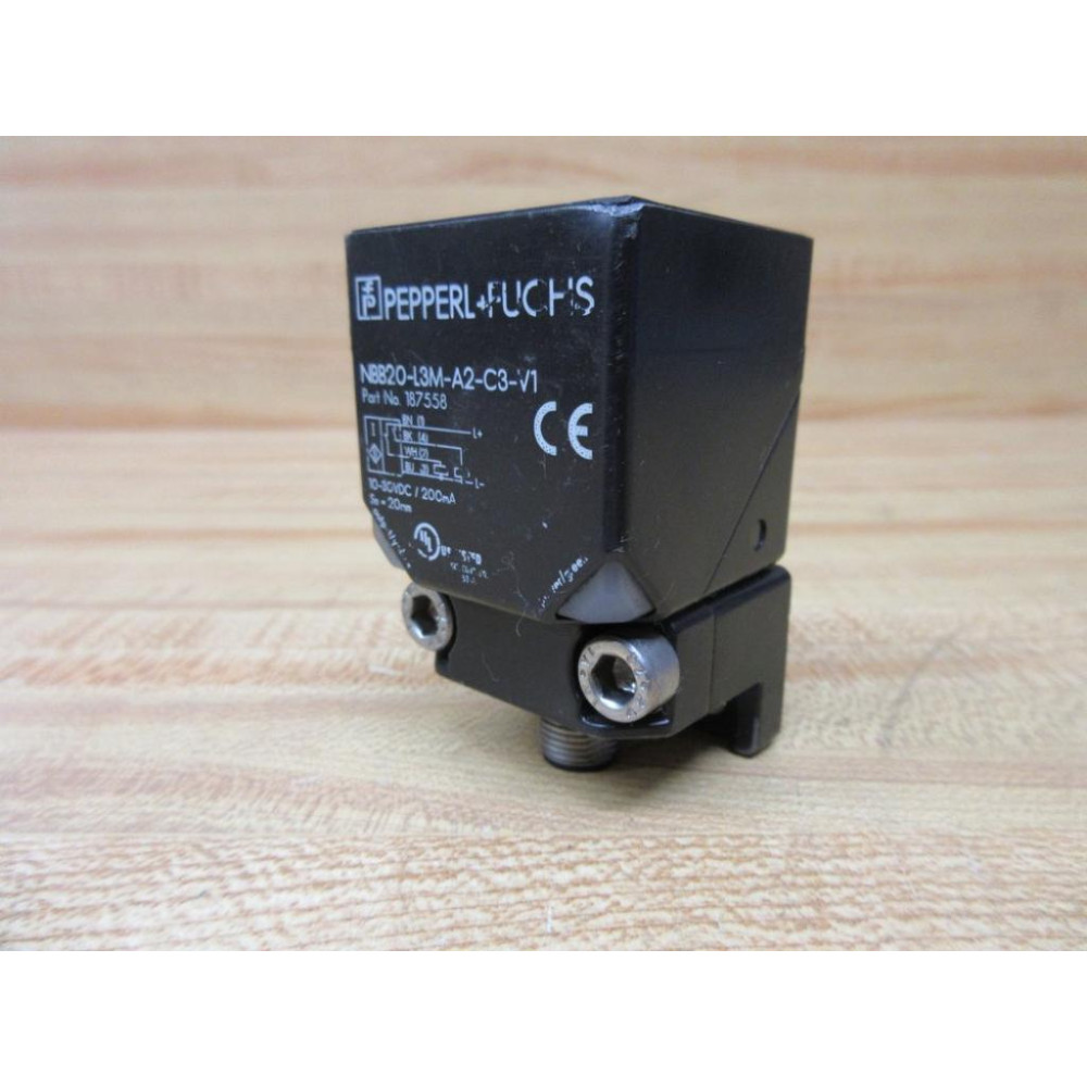 Pepperl + Fuchs 187558 Inductive Sensor NBB20-L3M-A2-C3-V1 - Used