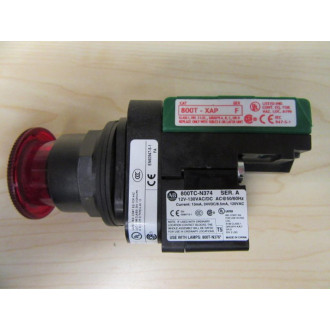 Allen Bradley 800H-FRXTQH2RAP Push Button Switch - New No Box