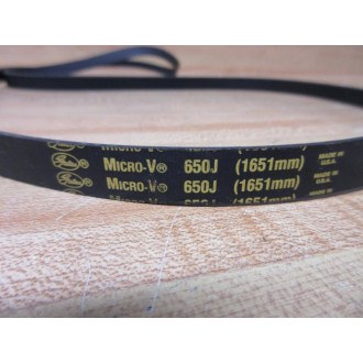 Gates 650J6 Micro V Belt