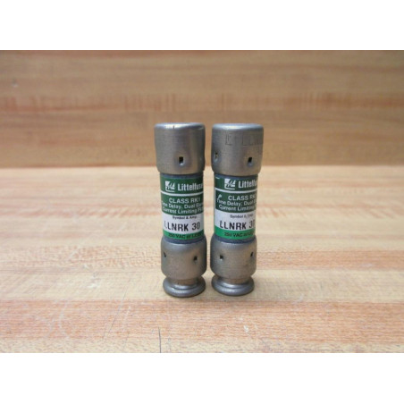 Littelfuse LLNRK30 Fuse LLNRK030 (Pack of 2) - New No Box