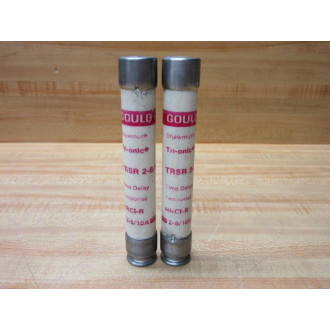 Gould Shawmut TRSR-2-810 Fuse Cross Ref 4A460 (Pack of 2) - New No Box