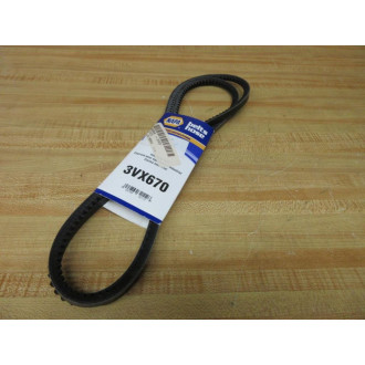 Napa 3VX670 Cogged V Belt