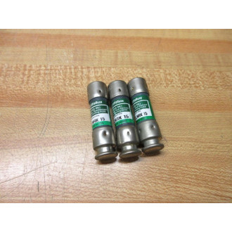 Littelfuse LLNRK15 Fuse LLNRK015 (Pack of 3) - New No Box