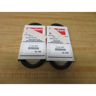 Dayton 4L190T Grainger V Belt 4L190 (Pack of 2)