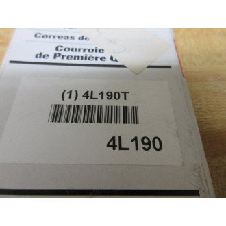 Dayton 4L190T Grainger V Belt 4L190 (Pack of 2)