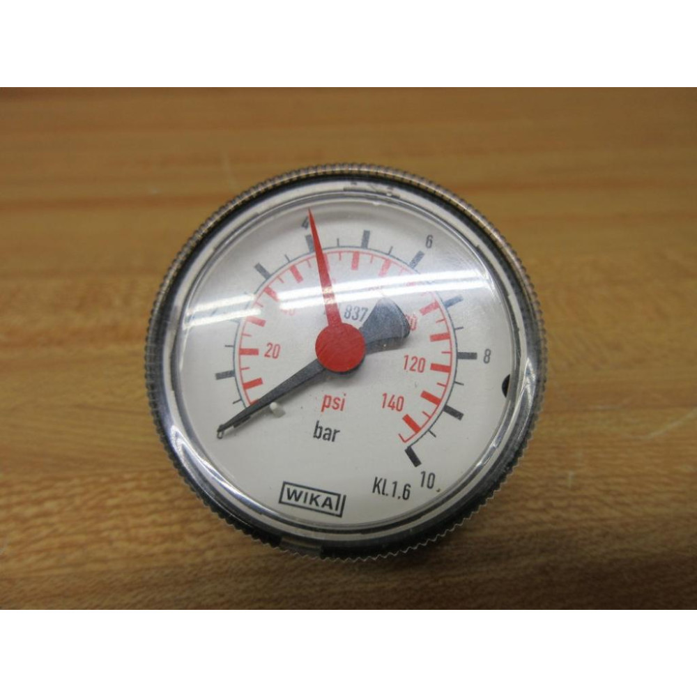 Wika KL.1,6 Dual Pressure Gauge KL16 - New No Box