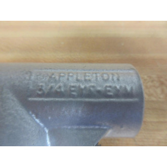 Appleton 34 EYR-EYM Conduit 34EYREYM - New No Box