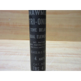 Gould Shawmut Ferraz Mersen TRS-4 Tri-Onic Fuse TRS4 (Pack of 2) - New No Box