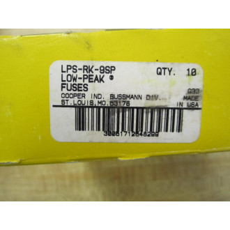 Buss LPS-RK-9SP Bussmann Fuse Cross Ref 1EM24 (Pack of 10)