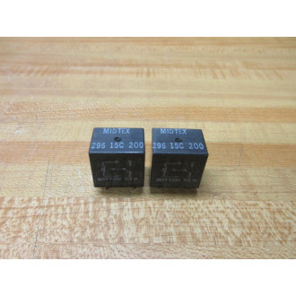 TE Connectivity 296-15C-200 Midtex Relay 29615C200 - New No Box