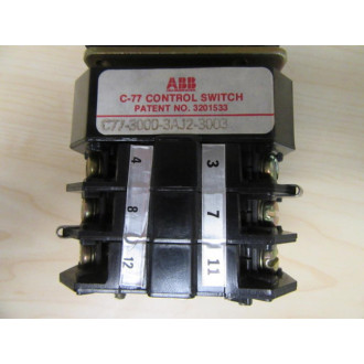 ABB C77-3000-3AJ2-3003 Rotary Selector Switch