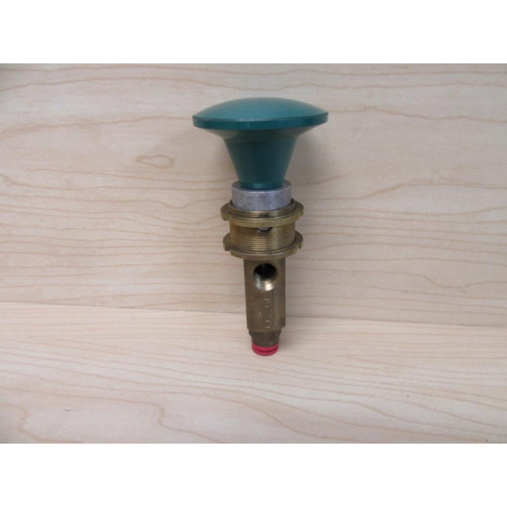Versa 3NC Metal Pneumatic Push Button WGreen Knob - New No Box