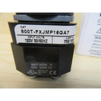 Allen Bradley 800T-FXMP16GA7 Push Pull Switch