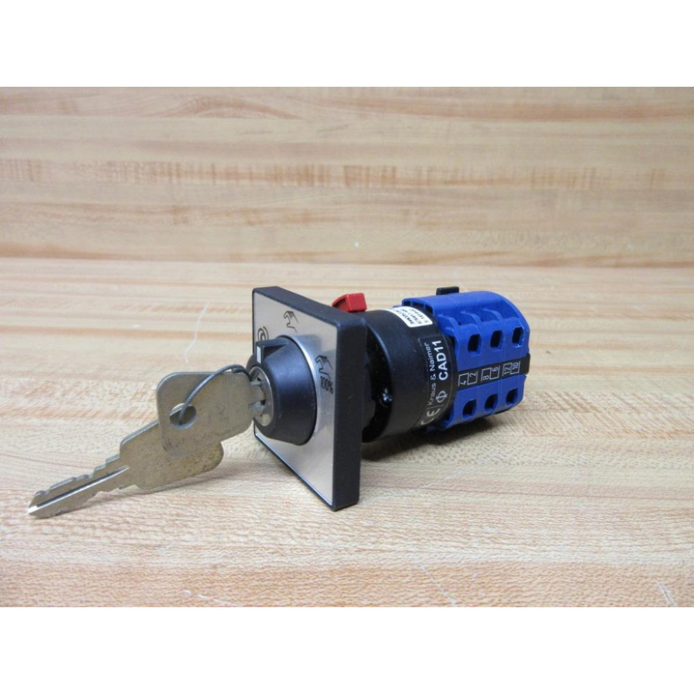 ABB 3HAC052287-00202 Kraus & Naimer Key Switch Assembly CAD 11 - New No Box