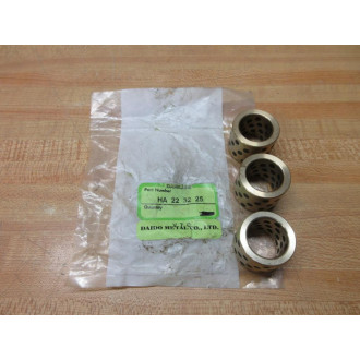 Daislide HA223225 Daido Metal Co. Bushing (Pack of 3)