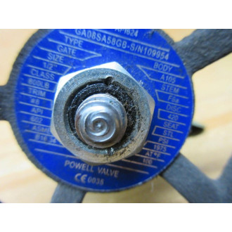 Powell GA08SA58GB Gate Valve Stem: F6a - New No Box