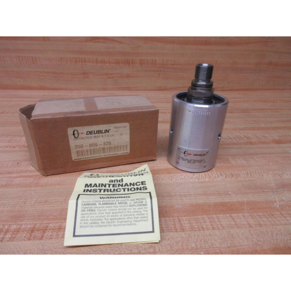 Deublin Union 250-059-325 Rotary Union 250059325