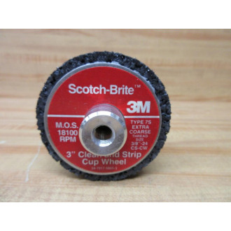 3M 048011-04151 Scotch-Brite Clean & Strip Cup Wheel 04801104151 (Pack of 5)