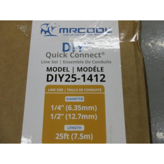 MrCool DIY25-1412 Split System Line Set