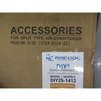 MrCool DIY25-1412 Split System Line Set