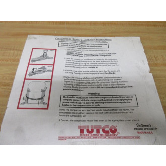 Taylor Winfield 1298032 Crankcase Heater CH2006
