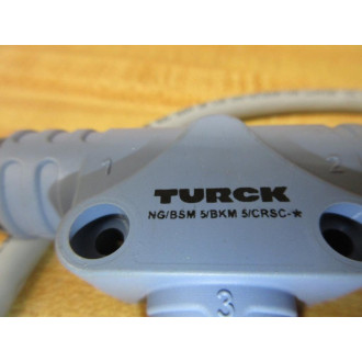 Turck NGBSM 5BSM 5CRSC T-Splitter Cable NGBSM5BSM5CRSC1 - New No Box